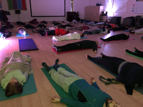 Image of yoga class